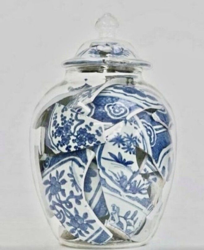 Afbeelding Delfts blauwe vaas
